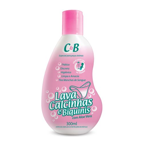 Lava roupas íntimas calcinhas e biquínis C&B 300ml