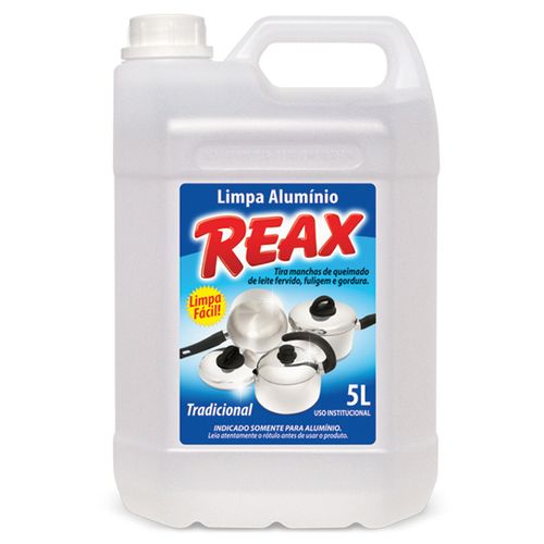 Limpa alumínio REAX tradicional 5 Litros