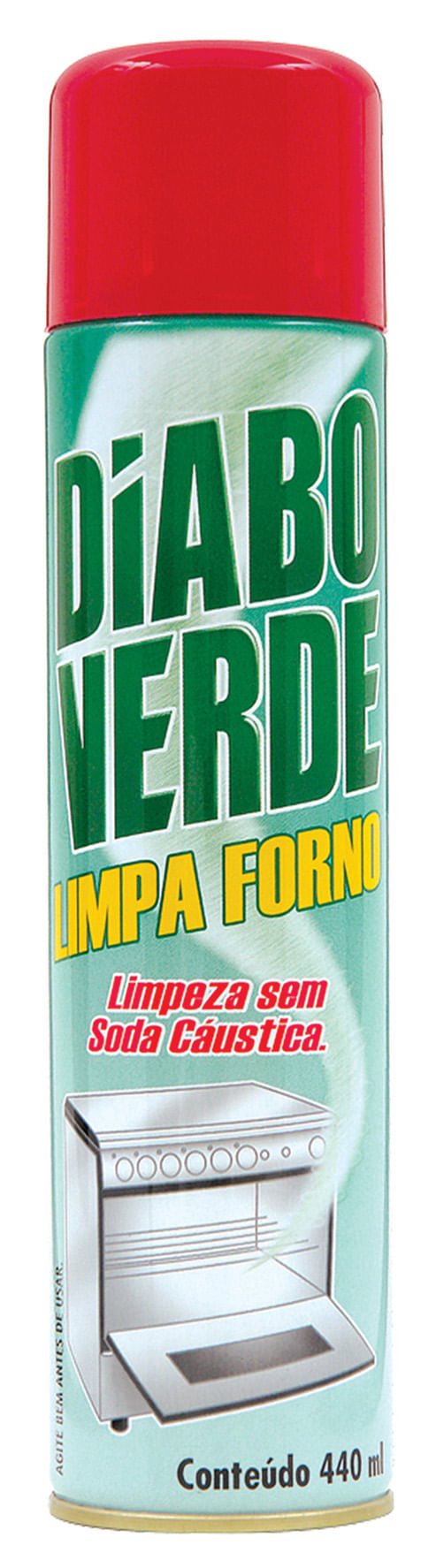 Limpa forno DIABO VERDE aerossol 440ml