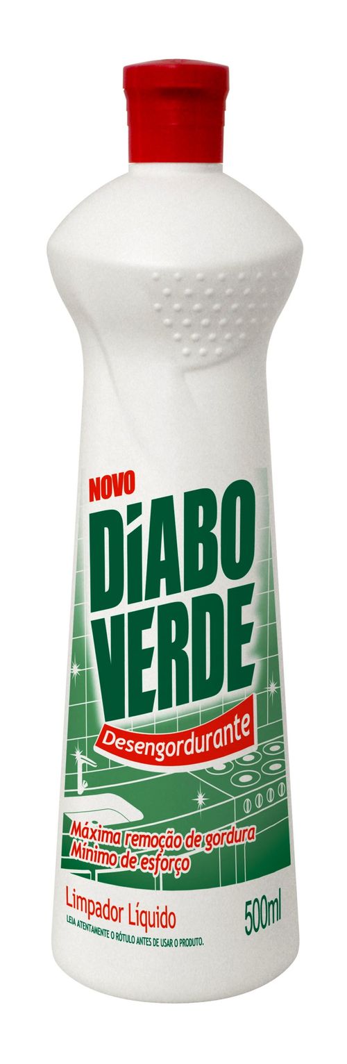 Limpador desengordurante DIABO VERDE squeeze 500ml