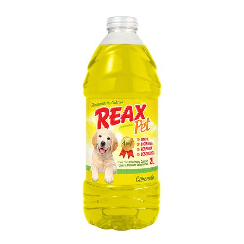 Eliminador de Odores para Cães REAX PET citronela 2 Litros