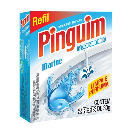 Bloco sanitário PINGUIM marine refil 60g