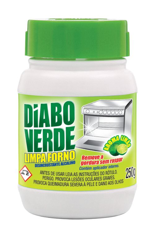 Limpa forno DIABO VERDE limão 250g