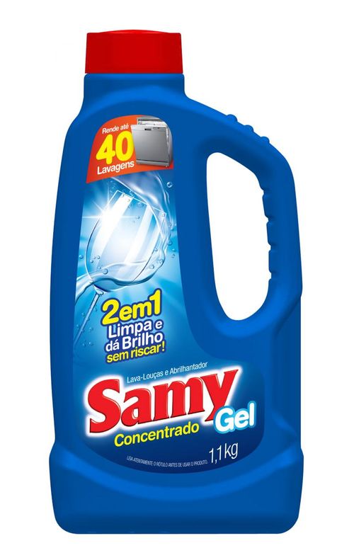 Lava Louças em Gel Concentrado Samy 1,1Kg