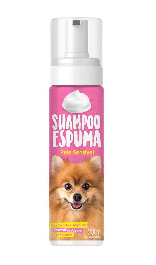 Shampoo Espuma NOBEL PETCARE Pele Sensível 200ml