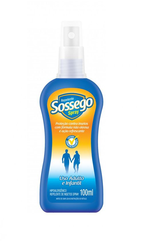 Repelente de insetos SOSSEGO spray 100ml