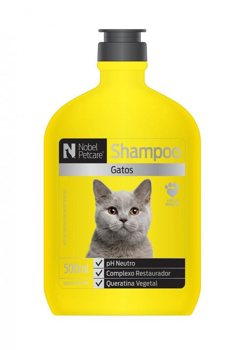 Shampoo NOBEL PETCARE para Gatos 500ml