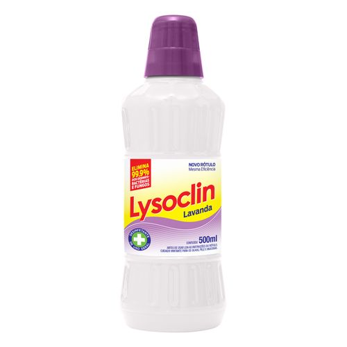 Desinfetante LYSOCLIN lavanda 500ml