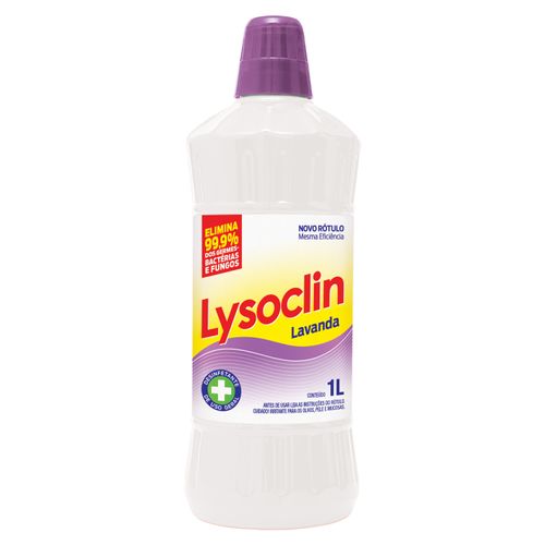 Desinfetante LYSOCLIN lavanda 1 Litro