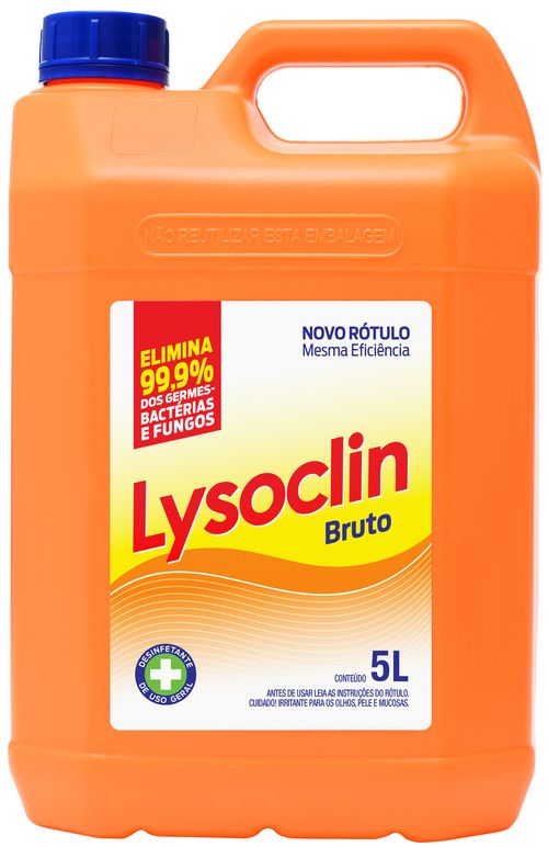 Desinfetante LYSOCLIN bruto 5 Litros