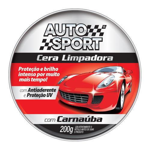 Cera Limpadora AUTO SPORT 200g